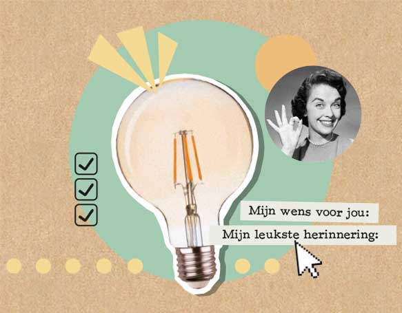 Maak eenvoudig een vriendenboek voor een 50 jarige Abraham