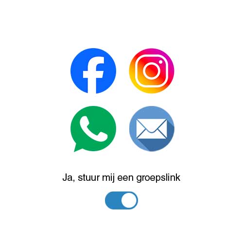 mijn vriendenboekje vrienden uitnodigen met een groepslink